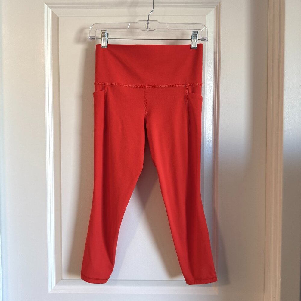 Size: S - ATHLETA Salutation Stash 7/8 Tight Leggings High Rise